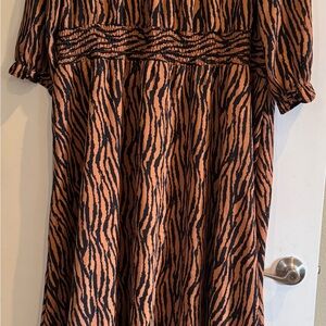 Animal Print Dress